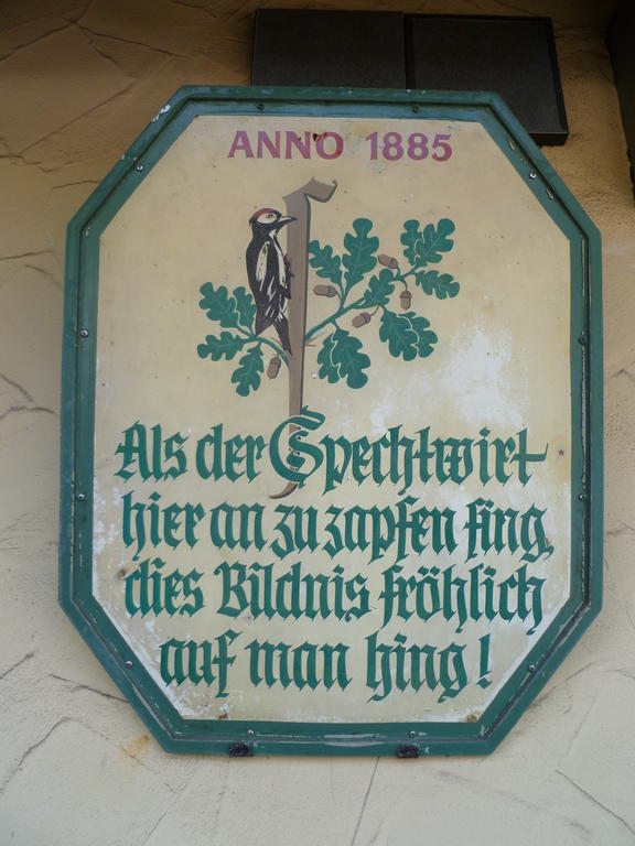 Gasthaus Zum Specht Hösbach Dış mekan fotoğraf
